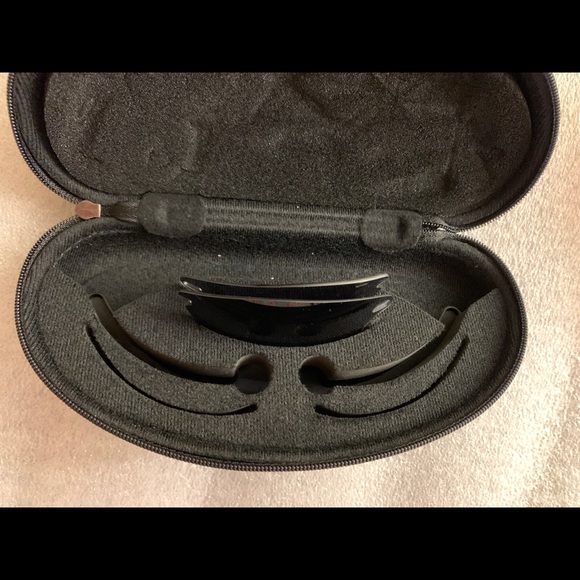 Oakley Fast Jacket 009156-17 Grey Red Sunglasses - Picture 10 of 14